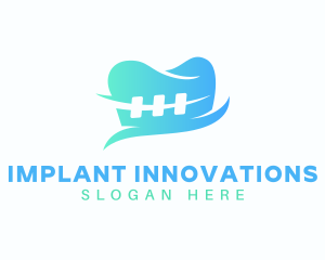 Dental Tooth Braces logo design