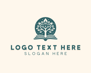 Bible Study - Book Tree Publishing logo design