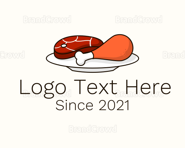 Hot Meat Plate Logo