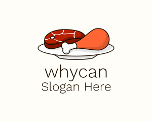 Hot Meat Plate Logo