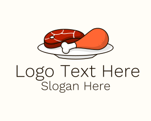 Hot Meat Plate Logo