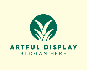 Pineapple Leaves Farm logo design