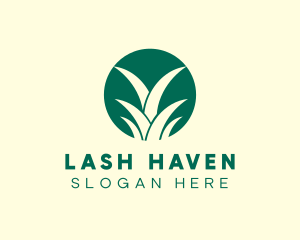 Pineapple Leaves Farm logo design