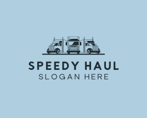 Truck - Shipping Truck Vehicle logo design