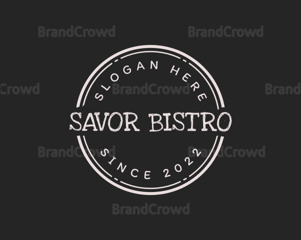 Rustic Bistro Restaurant Logo
