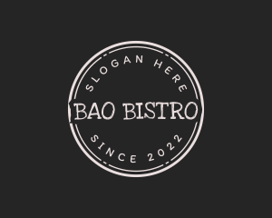 Rustic Bistro Restaurant logo design