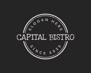 Rustic Bistro Restaurant logo design