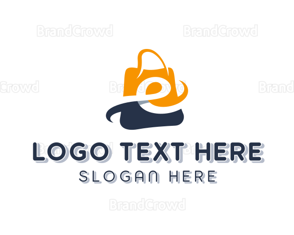 Ecommerce Shopping Bag Logo