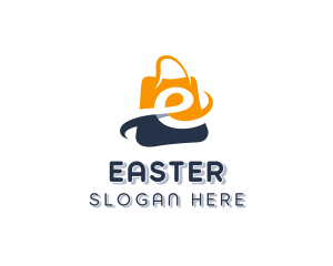 Ecommerce Shopping Bag  Logo