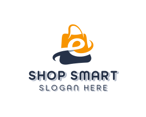 Shopping - Ecommerce Shopping Bag logo design