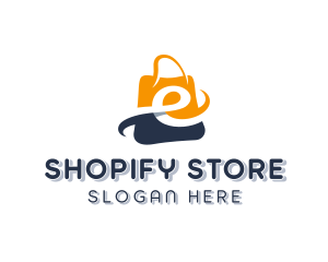 Ecommerce - Ecommerce Shopping Bag logo design