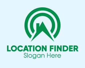 House Location Finder  logo design