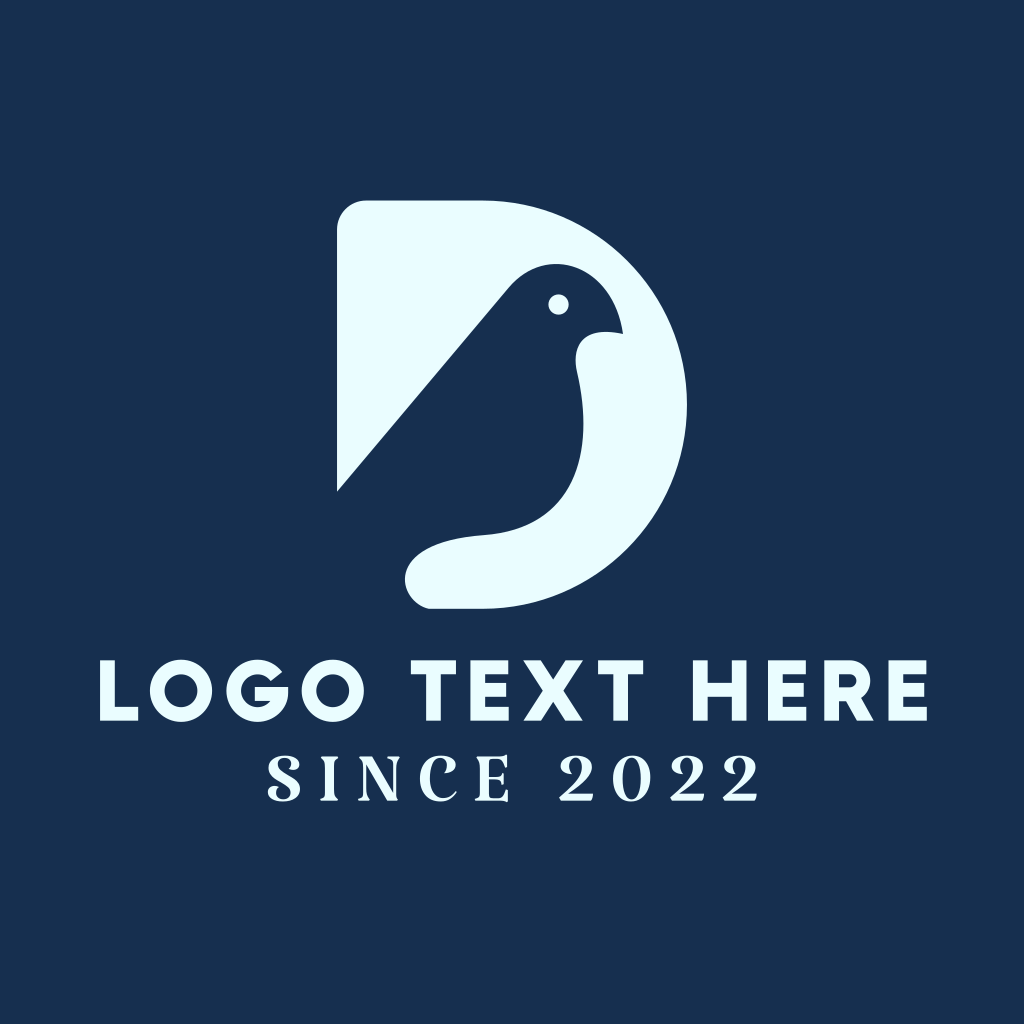 Pigeon Aviary Letter D Logo | BrandCrowd Logo Maker