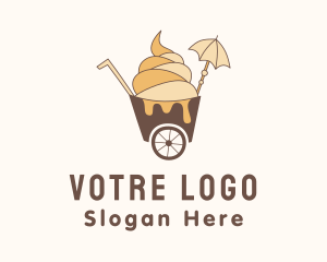 Ice Cream Cart Logo