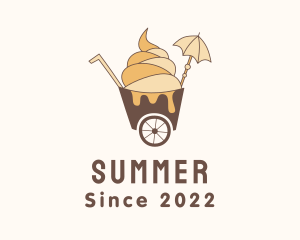 Ice Cream Cart logo design