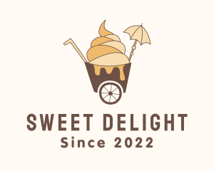 Sherbet - Ice Cream Cart logo design