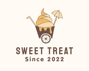 Sherbet - Ice Cream Cart logo design