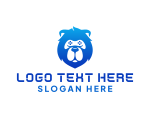 Gadget - Bear Game Controller logo design