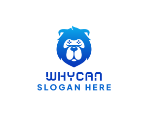 Stream - Bear Game Controller logo design