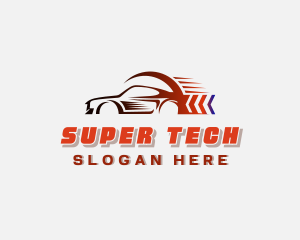 Fast Super Car  logo design