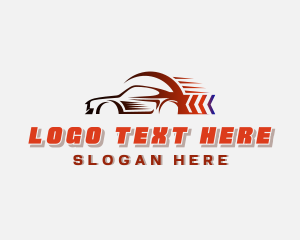 Fast Super Car  Logo