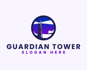 Watch Tower Lighthouse logo design