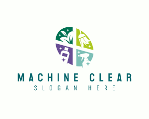 Clean Housekeeping Sanitation Logo