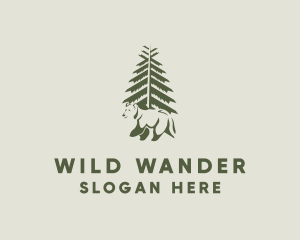 Wild Bear Forest logo design