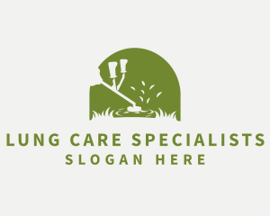 Lawn Care Gardening logo design