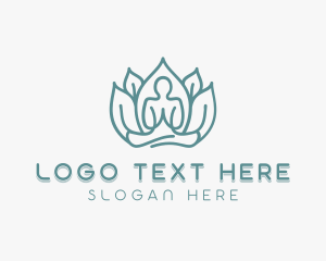 Yogi - Health Relaxation Wellness logo design
