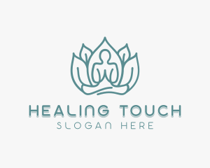 Health Relaxation Wellness logo design