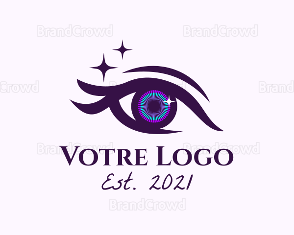 Sparkling Beautiful Eyes Logo