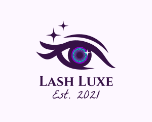 Sparkling Beautiful Eyes  logo design