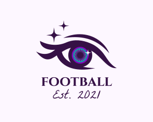 Optometrist - Sparkling Beautiful Eyes logo design