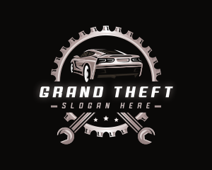Car Gear Garage Logo