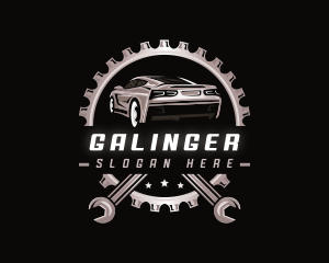 Dealership - Car Gear Garage logo design