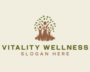 Family Tree Wellness logo design