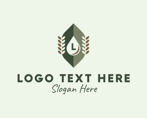 Leaf - Essential Oil Wellness Spa logo design