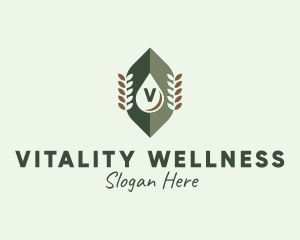 Essential Oil Wellness Spa logo design