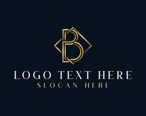 Firm - Deluxe Premium Letter B logo design