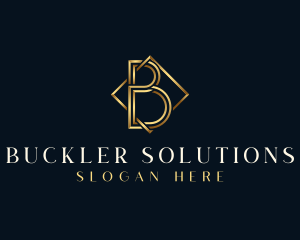 Deluxe Premium Letter B logo design