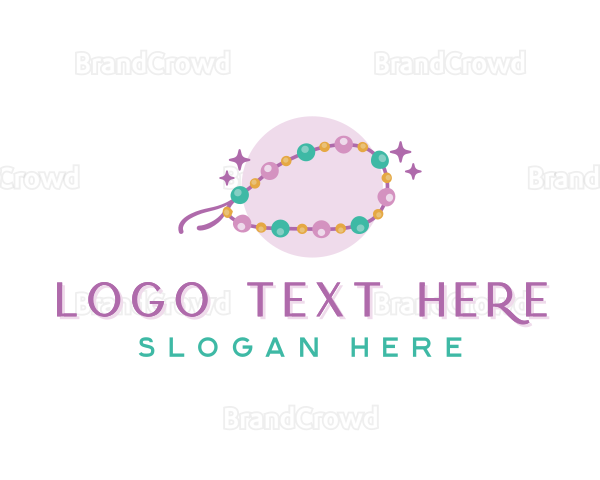 Jewelry Bracelet Bead Logo