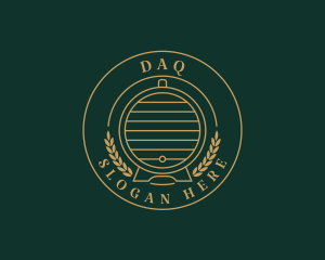 Pub - Beer Barrel Liquor logo design