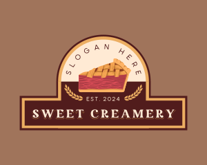 Dessert Pie Bakery logo design