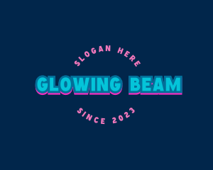 Gaming Glow Media logo design