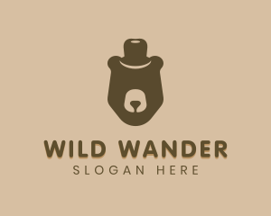 Wild Bear Hat logo design