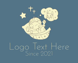Cot - Preschool Bedtime Dream logo design