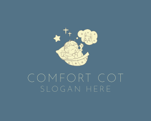 Cot - Preschool Bedtime Dream logo design