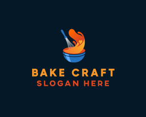  Pastry Dough Bowl logo design