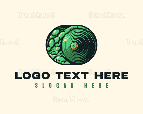 Reptile Chameleon Eye Logo | BrandCrowd Logo Maker